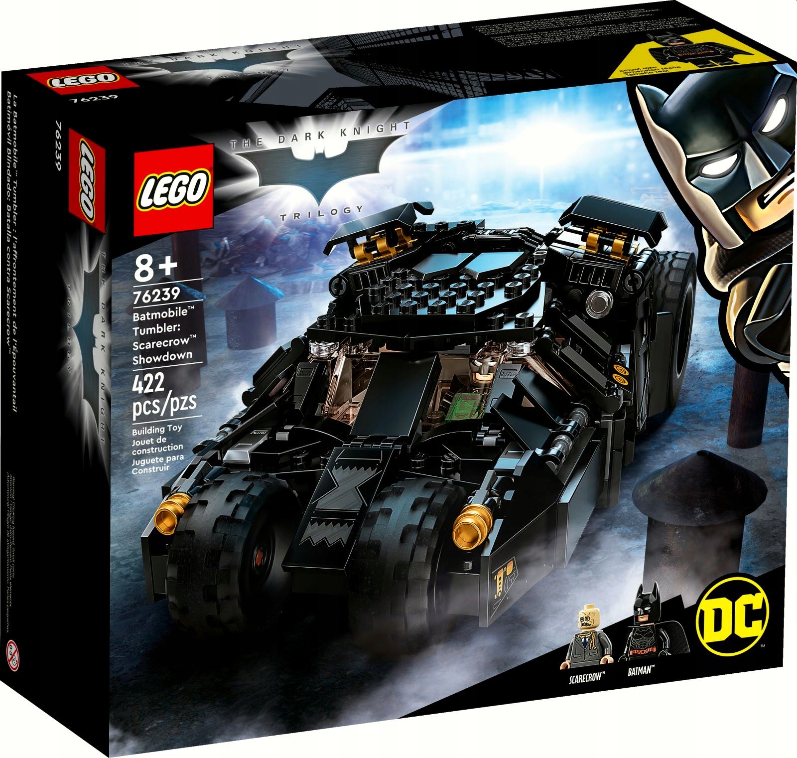 

Lego 76239 Batman Tumbler starcie ze Strachem Nowe