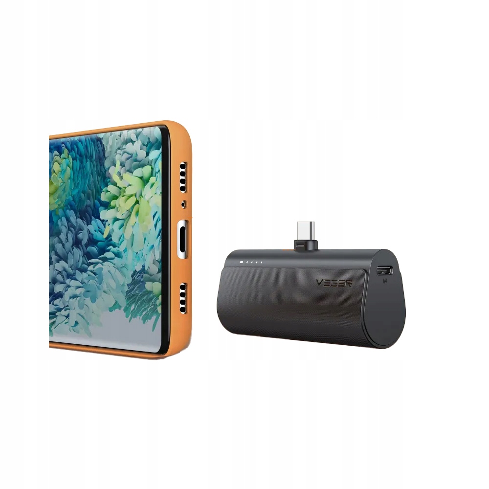 Powerbank VEGER PlugOn 5000mAh PD 20W USB C Kod producenta W0554326P