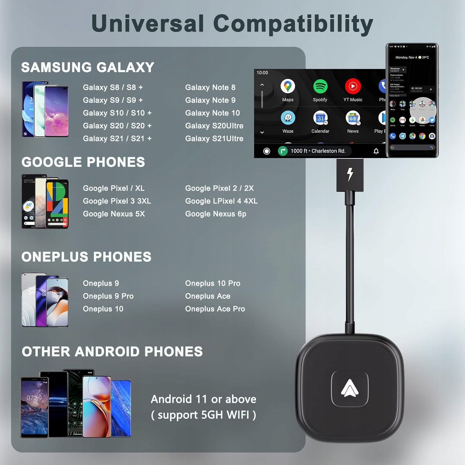 Adapter z systemem Android CarPlay SANGOUS Kod producenta 225