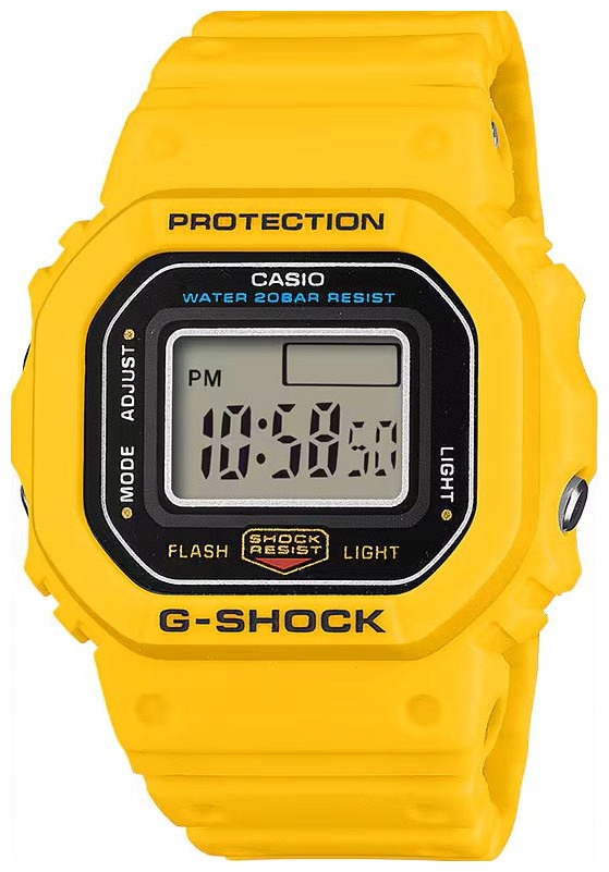 Žlutý Miniaturní Náramek Na Prst Casio G-shock Nano Ring DWN-5600 -9ER