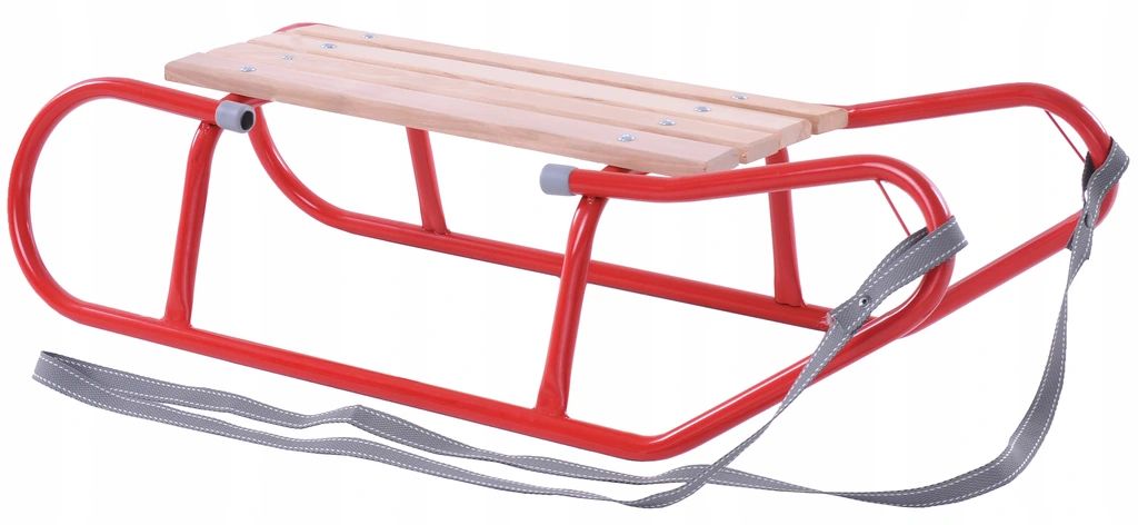 Sanki Metalowe Dziecięce Na Śnieg Zjazdowe Szybkie