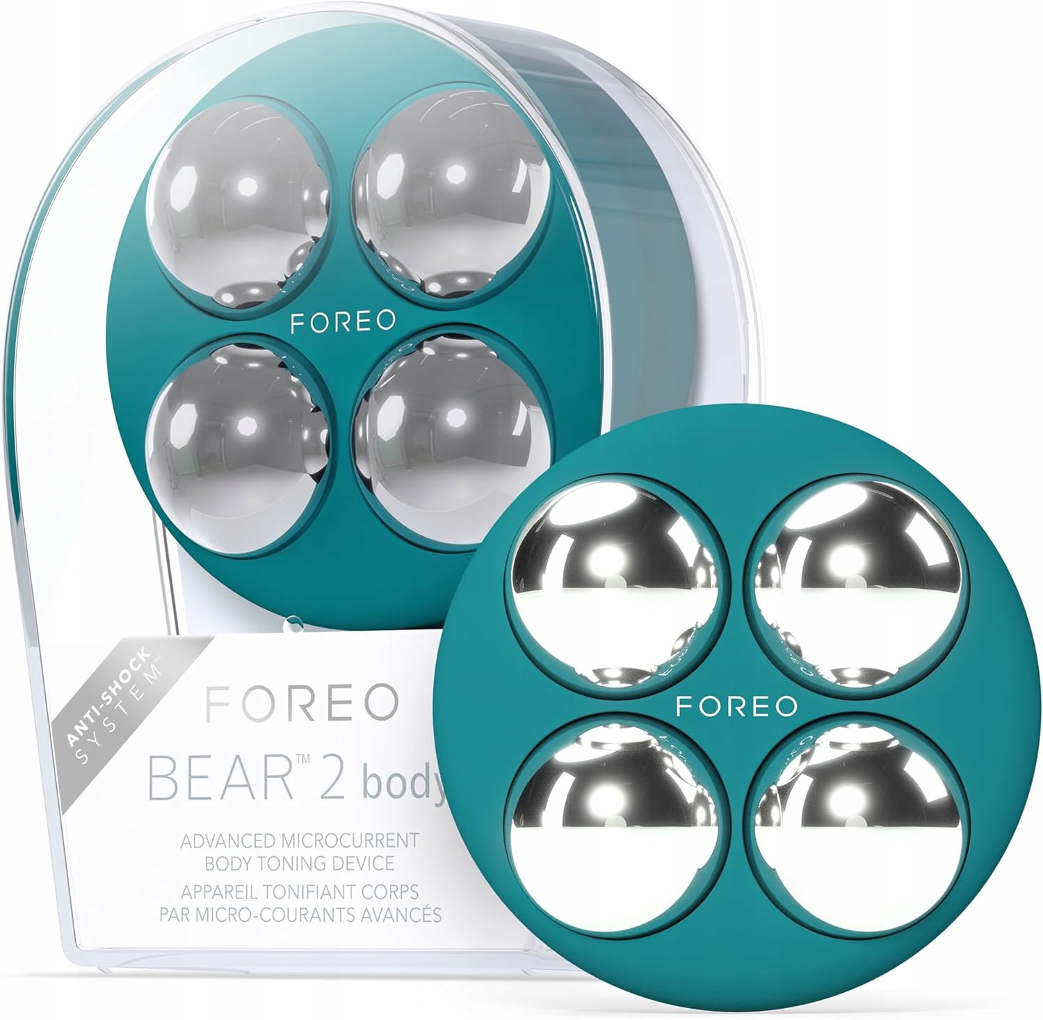 Foreo Bear 2 Body Evergreen Mikroproudové zpevňující zařízení na tělo