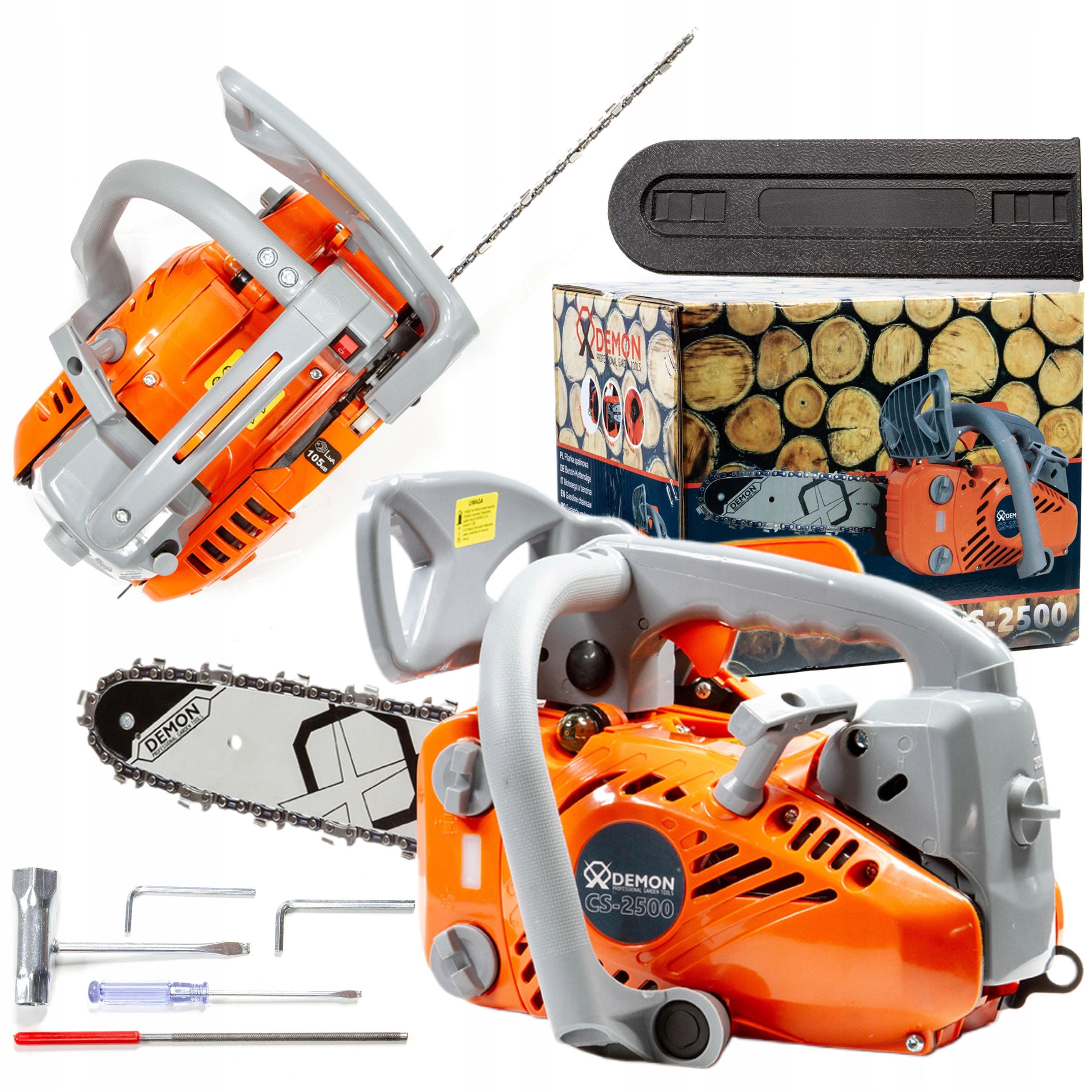 Benzínová Pila Na Větve Výkonná Řetězová Pila Větve Demon 1,3 Km