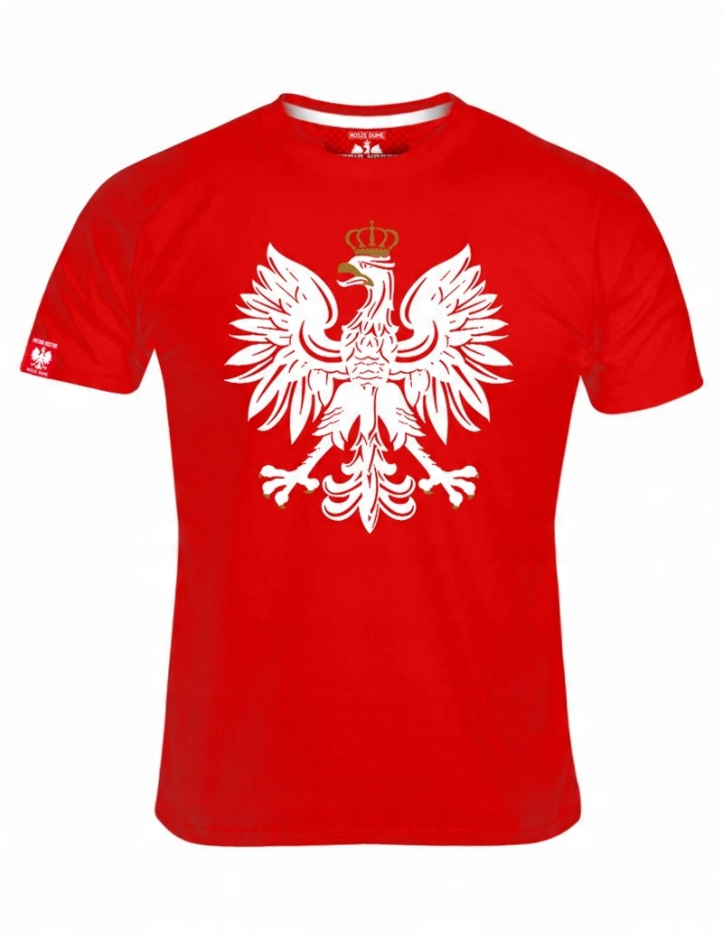 

Koszulka Patriotyczna z orłem Bóg Honor Ojczyzna