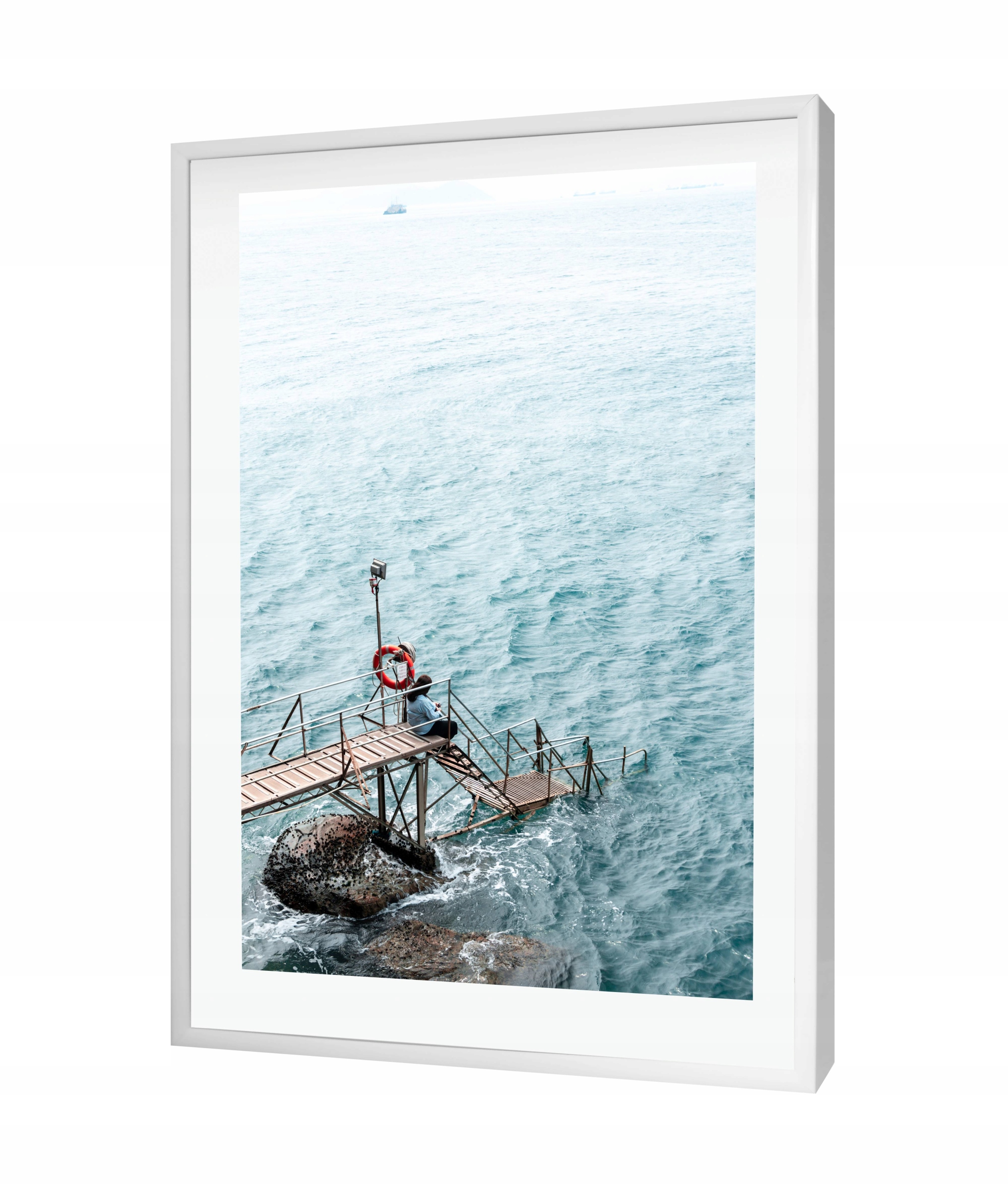 RAMA ALUMINIOWA BIAŁA 68x98 PLAKAT 98x68 PUZZLE (ASBI6898AR) • Cena ...