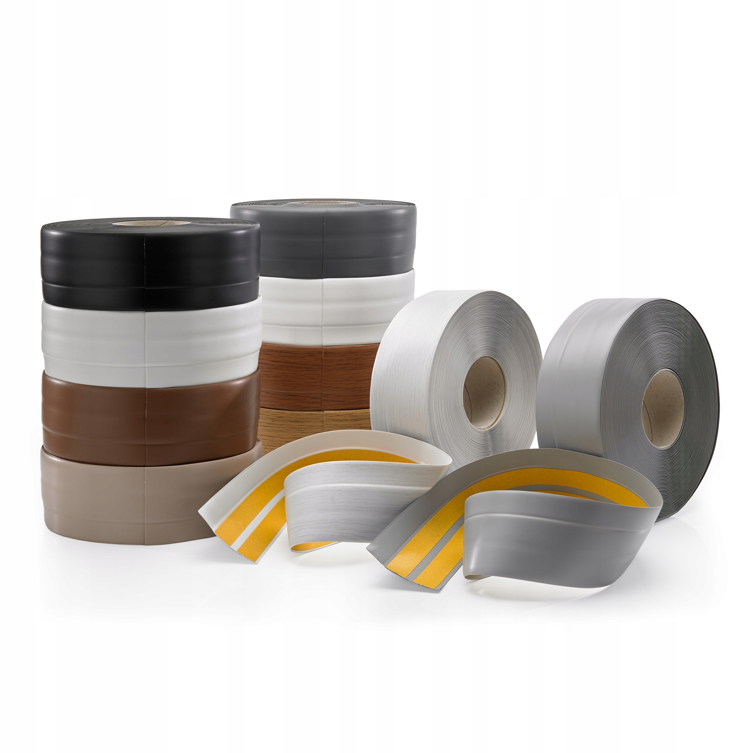 Listwa przypodłogowa samoprzylepna 50x20 dąb rust. Szerokość 20 mm