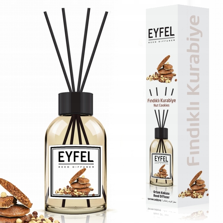 

Ciasteczko orzech Eyfel Zapach Dom Patyczki 110 ml