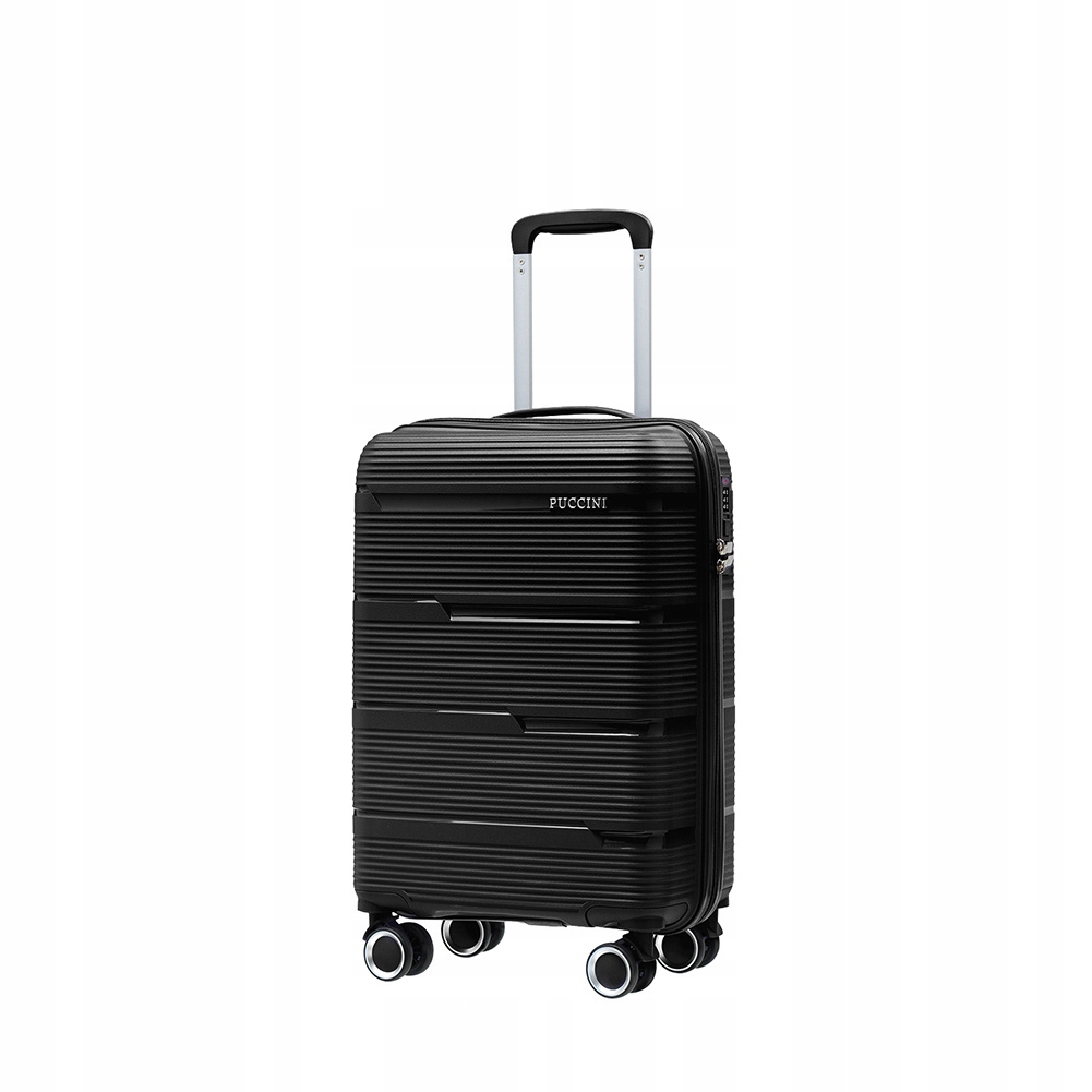 Puccini Walizka twarda kabinowa polipropylen Casablanca 36 l PP023C1
