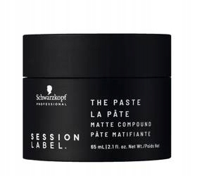 Schwarzkopf Session Label Paste Matte Compound Matující pomáda 65 Ml