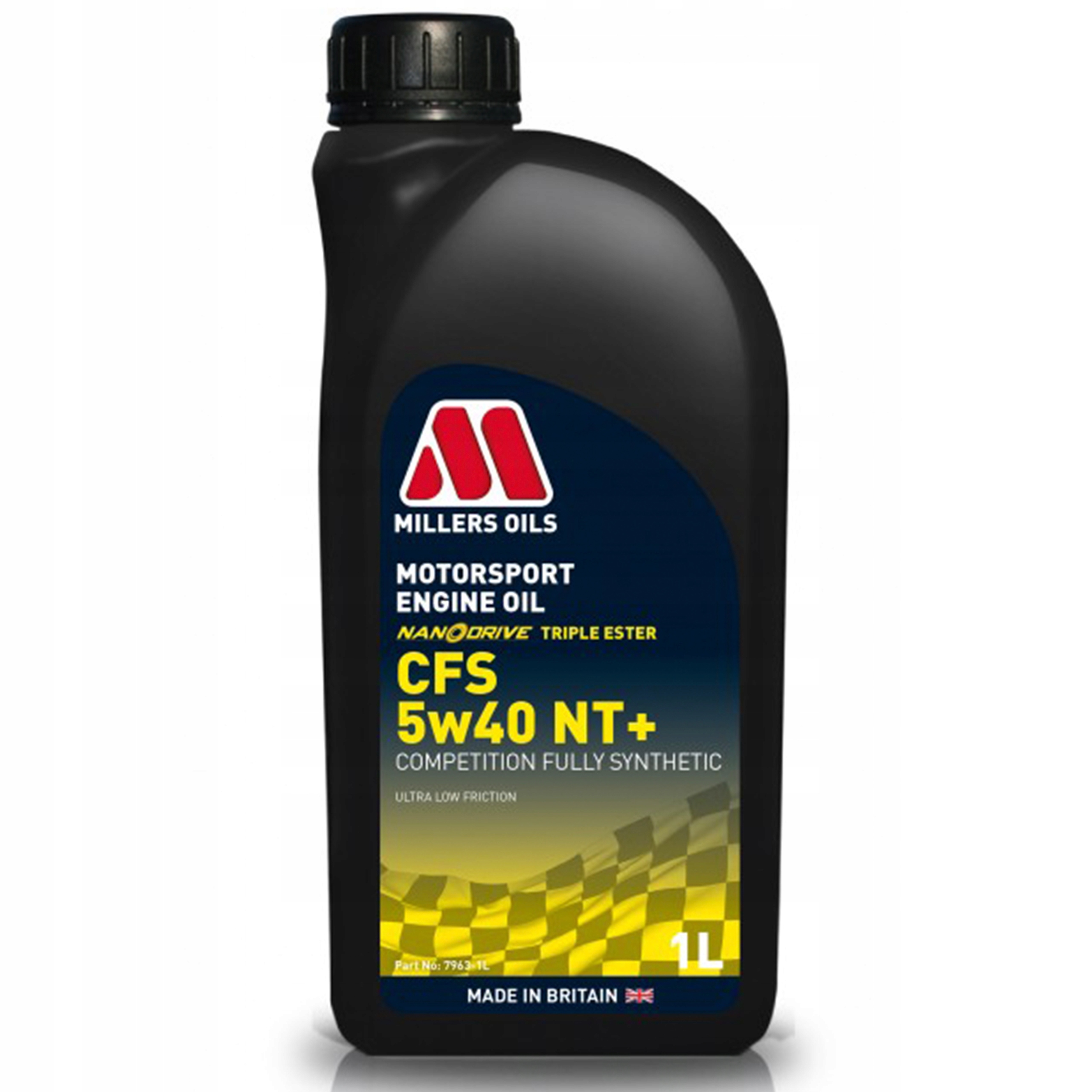 Millers Olej Syntetyczny Motorsport Cfs Nt+ Nanodrive 5W40 5W-40 1L