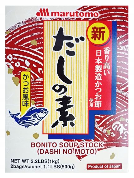 Bulion rybny bonito dashi Marutomo (2x500g)