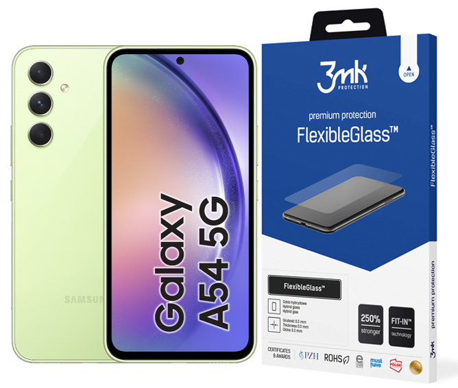 

3MK FlexibleGlass Szkło do Samsung Galaxy A54 5G