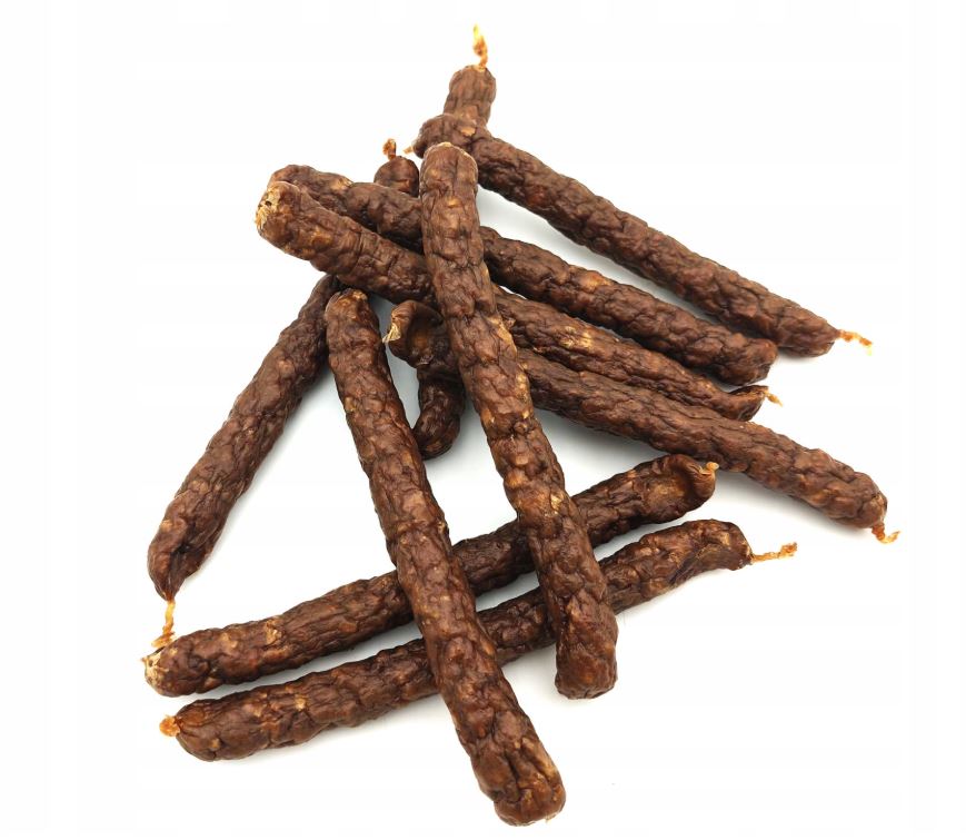 Levně Kousátka pro psy Numapet Kabanosy sušené masové 100% Králík 1kg