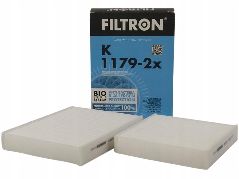

Filtron Filtr Kabinowy K1179-2X Citroen C3