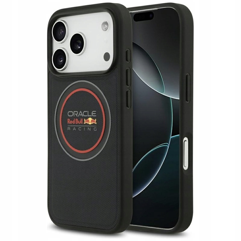Red Bull Meshed Logo And Red Ring MagSafe Etui iPhone 17 Pro Max