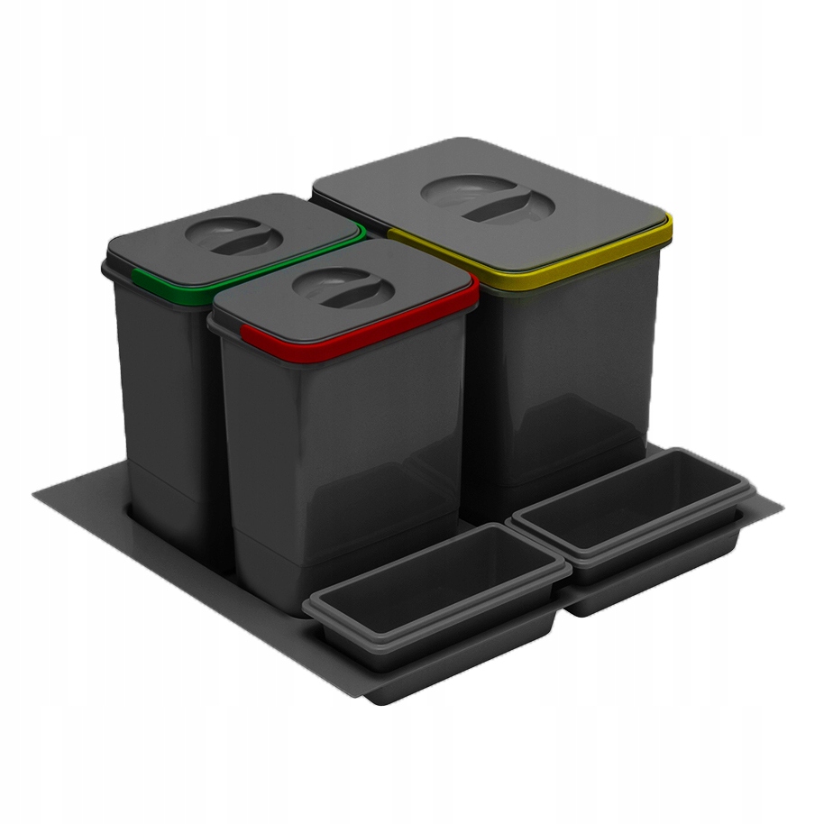 

Kosz Na Śmieci Multino Do Szuflady 600 3 Pojemniki