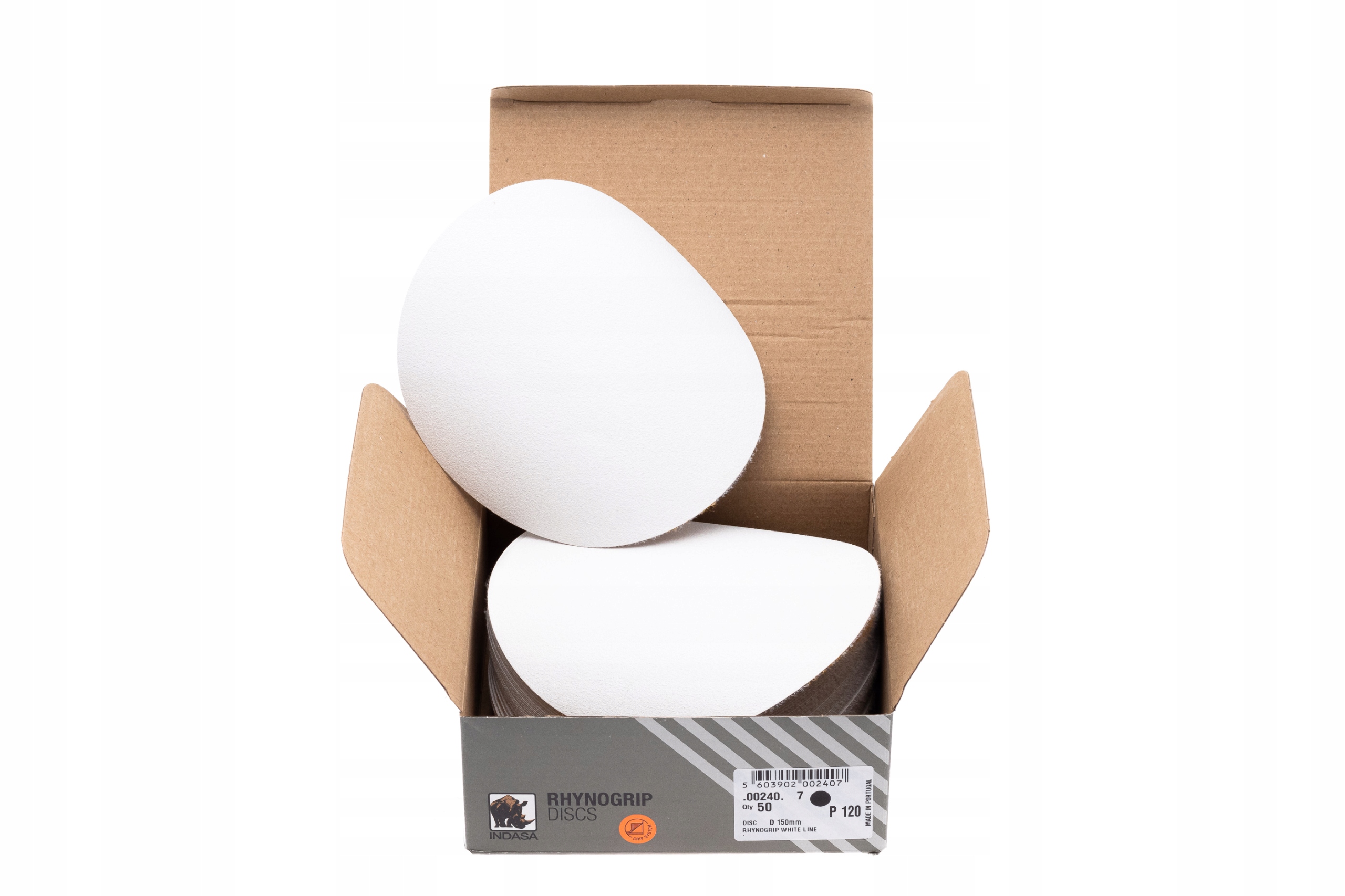 

Krążek ścierny Indasa White 150mm P120 50szt