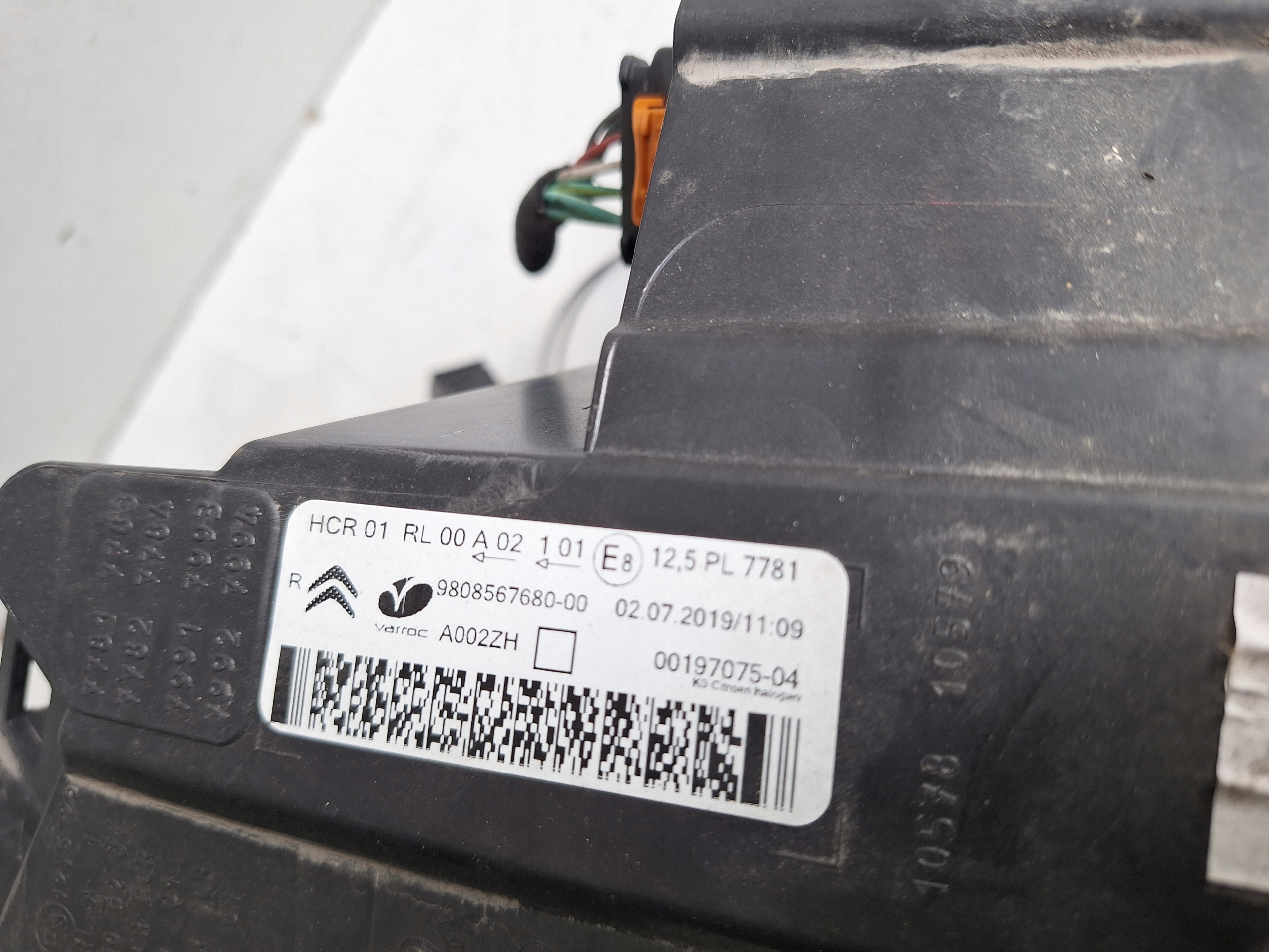 OPEL VIVARO C 19-> light left ZWYKLA