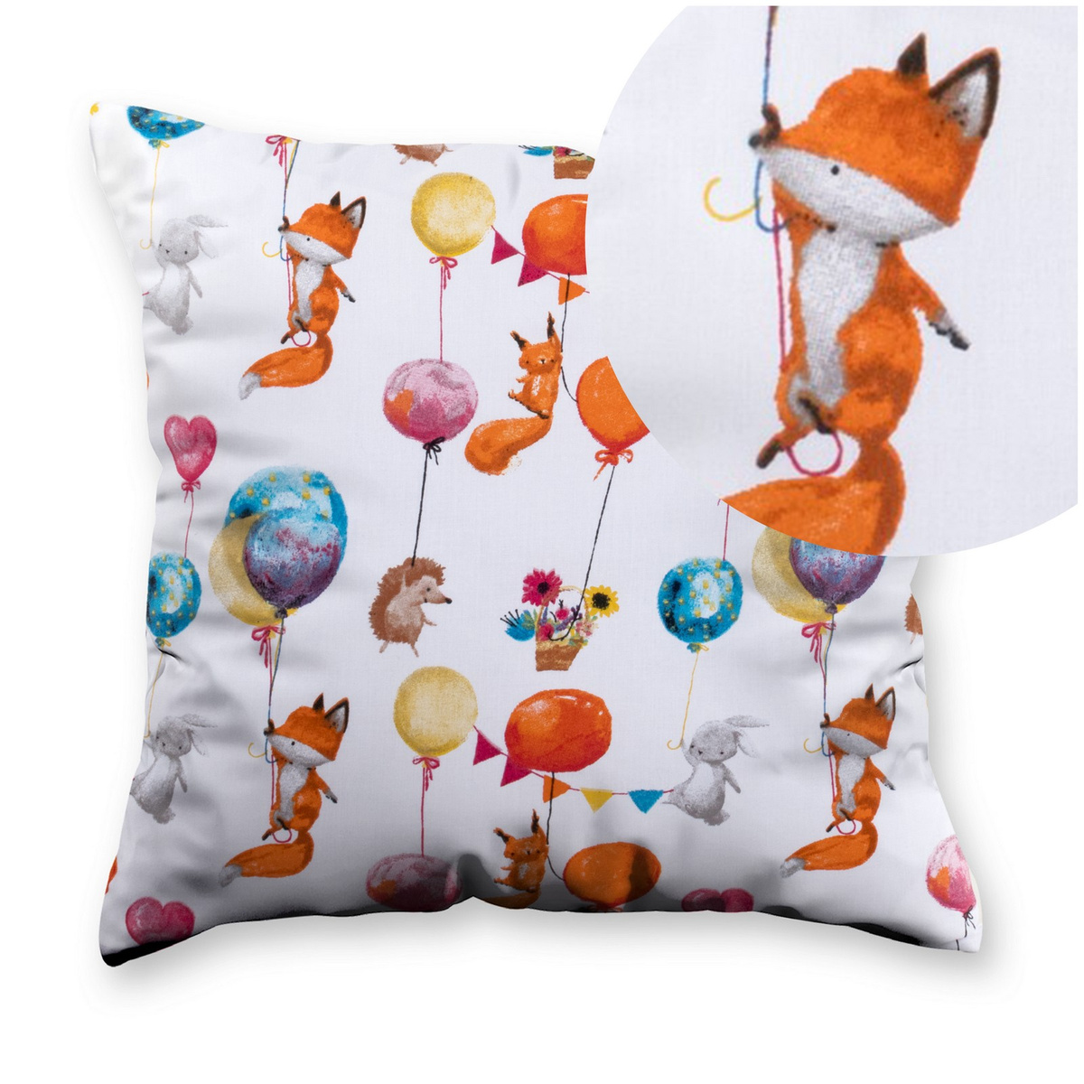 Poszewka na Poduszkę 40x40 Bawełniana Dekoracyjna do Spania Belluno