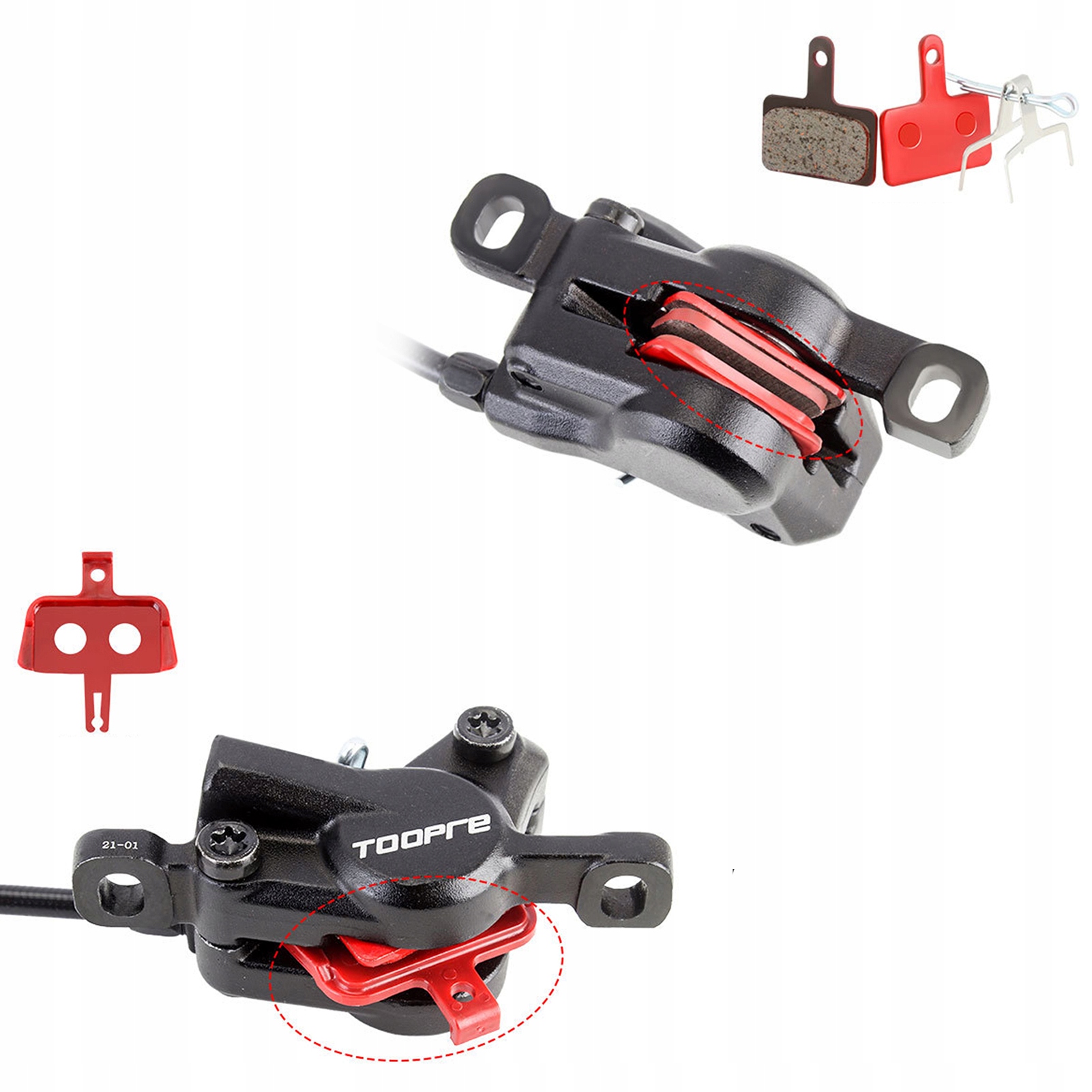 Hamulec hydrauliczny ww5790 I4720DLF6SC100A Przód Marka inna marka