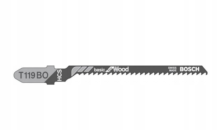 

Brzeszczot Do Wyrzynarki Do Drewna Bosch T119BO