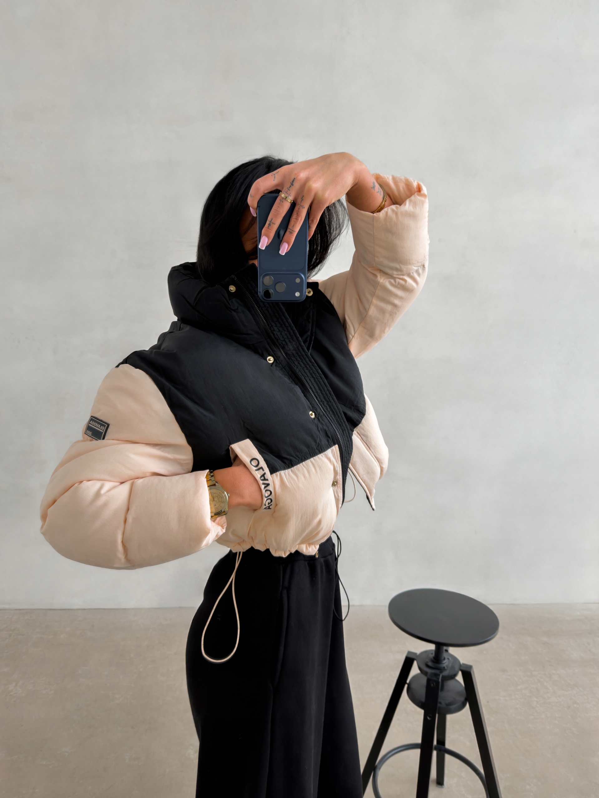 Kurtka Damska Kiar Olavoga Czarna L