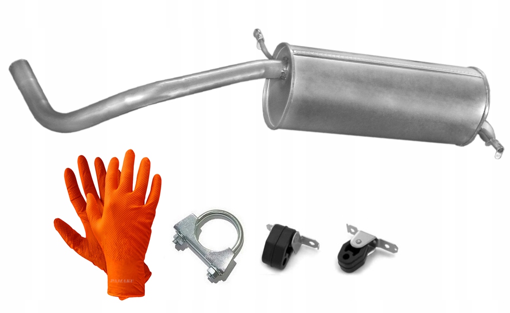 Vw Polo 1.2i 40-47 kW (2001-2006) Hatchback Tlumič