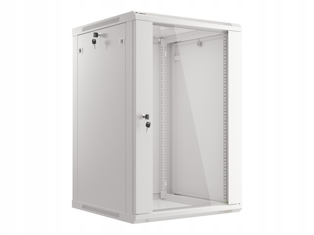 Lanberg 19" nástenný rozvádzač rack 18U