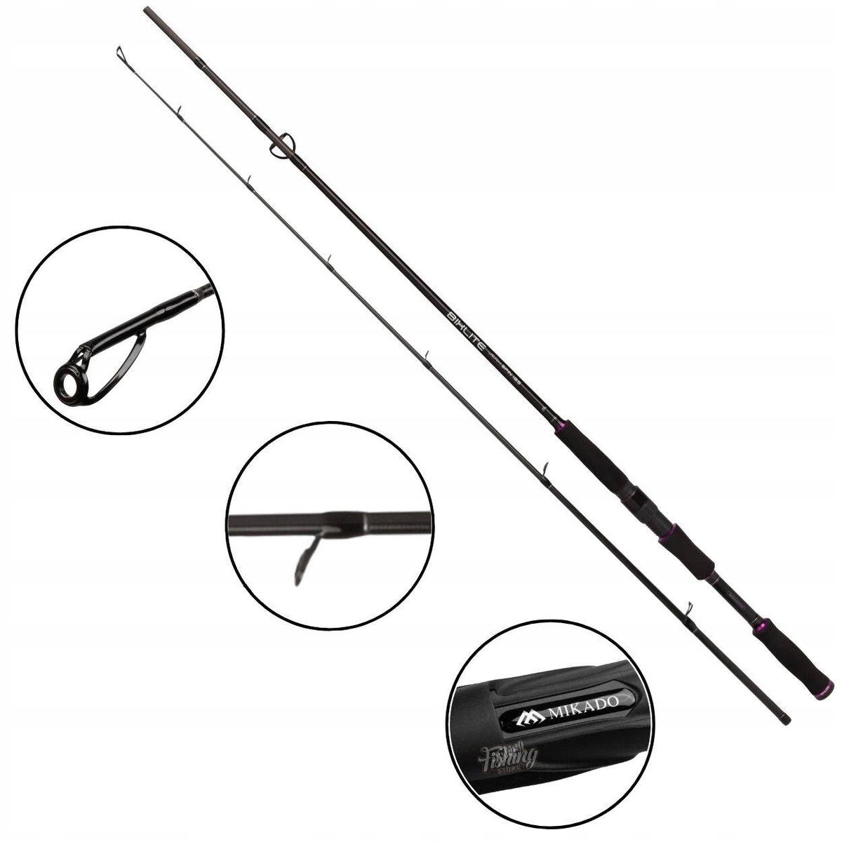 Wędka Mikado Bixlite Power Spin 245cm 40-125g (2sec)