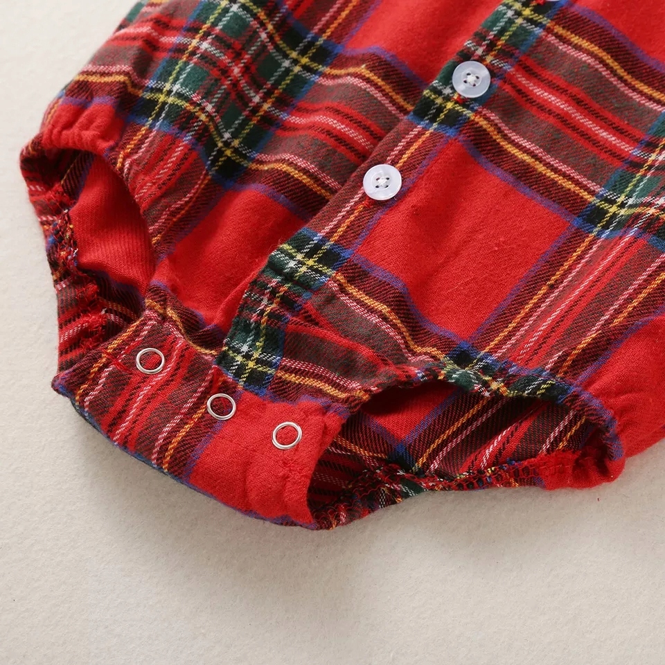 Koszulobody czerwona krata koszula body 80 86 92 Materiał dominujący bawełna