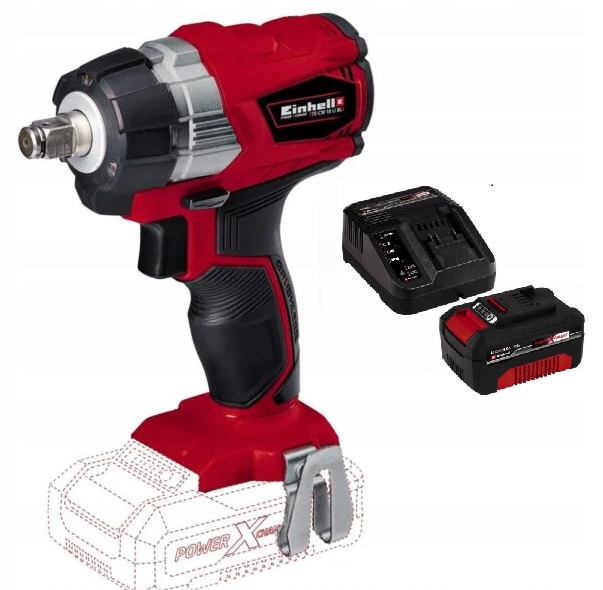 Einhell Rázový Uťahovák Bezkartáčový 4,0AH Te-cw 18 Li Bl