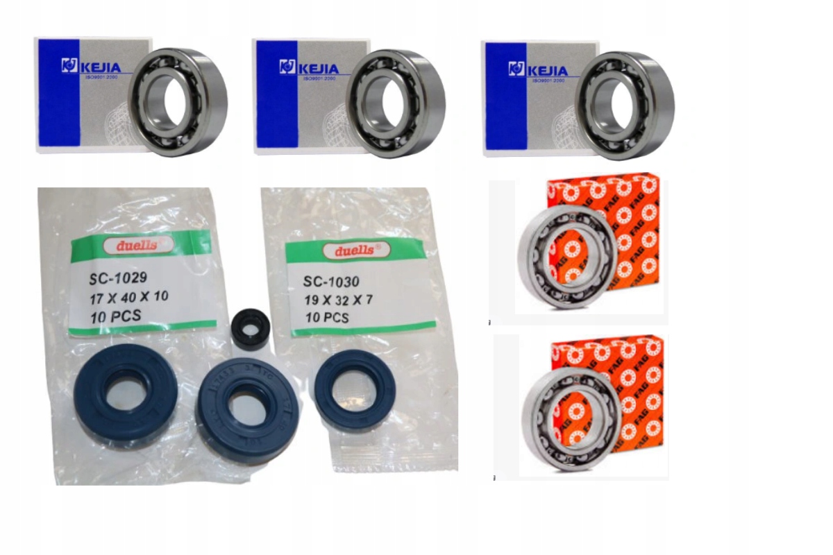 USZCZELNIACZE ŁOŻYSKA ROMET MOTORYNKA KOMAR KADET