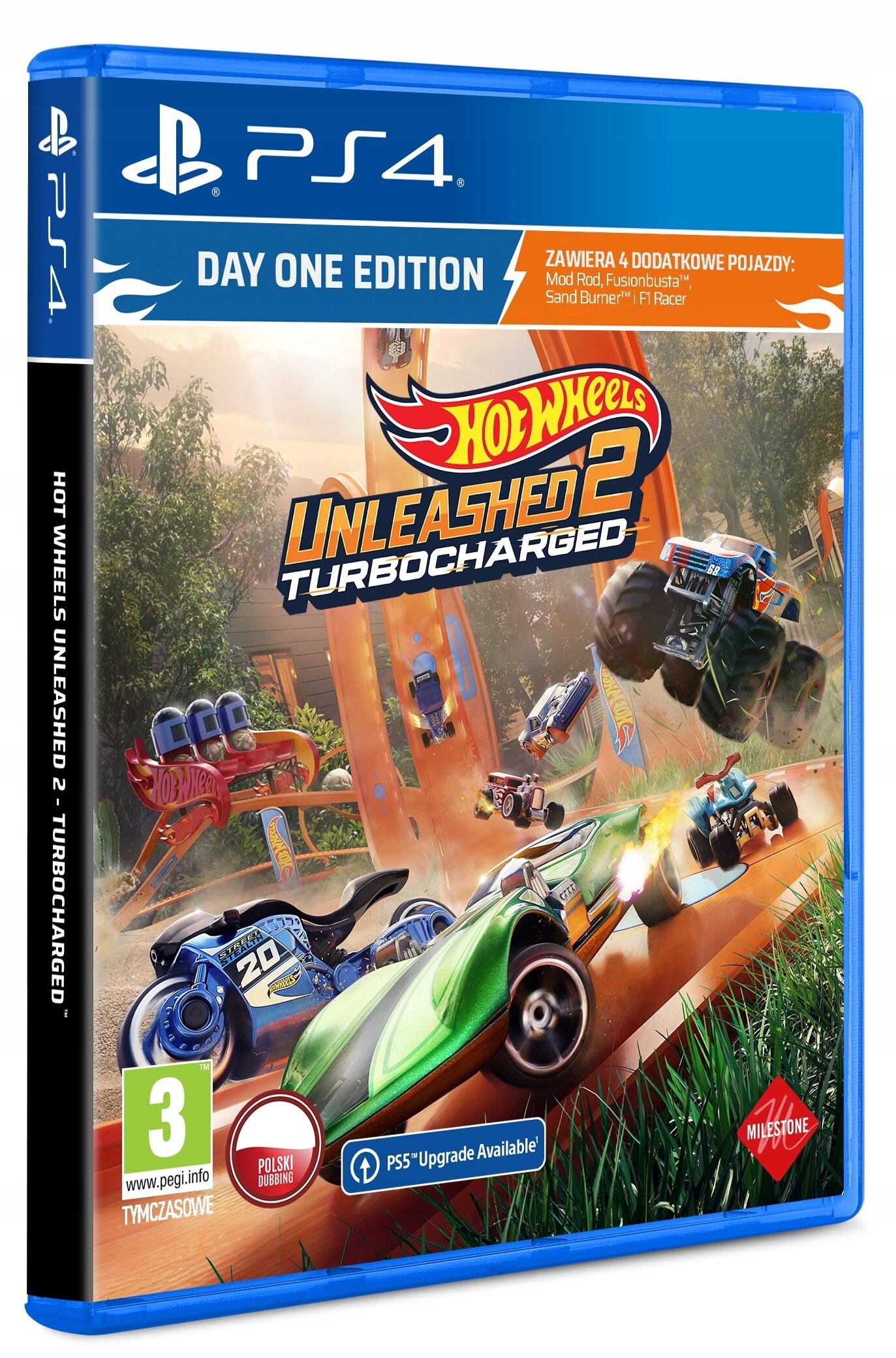 Hot Wheels Unleashed 2 - Turbocharged Day One PS4 Rodzaj wydania Podstawa