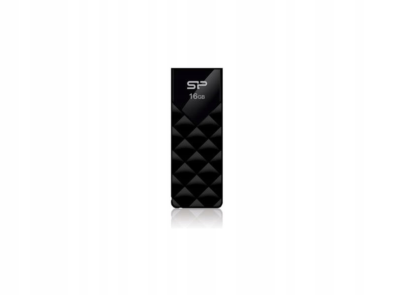 Stylowy Pendrive Silicon Power Ultima U03 16GB Usb 2.0 Czarno-Mystery