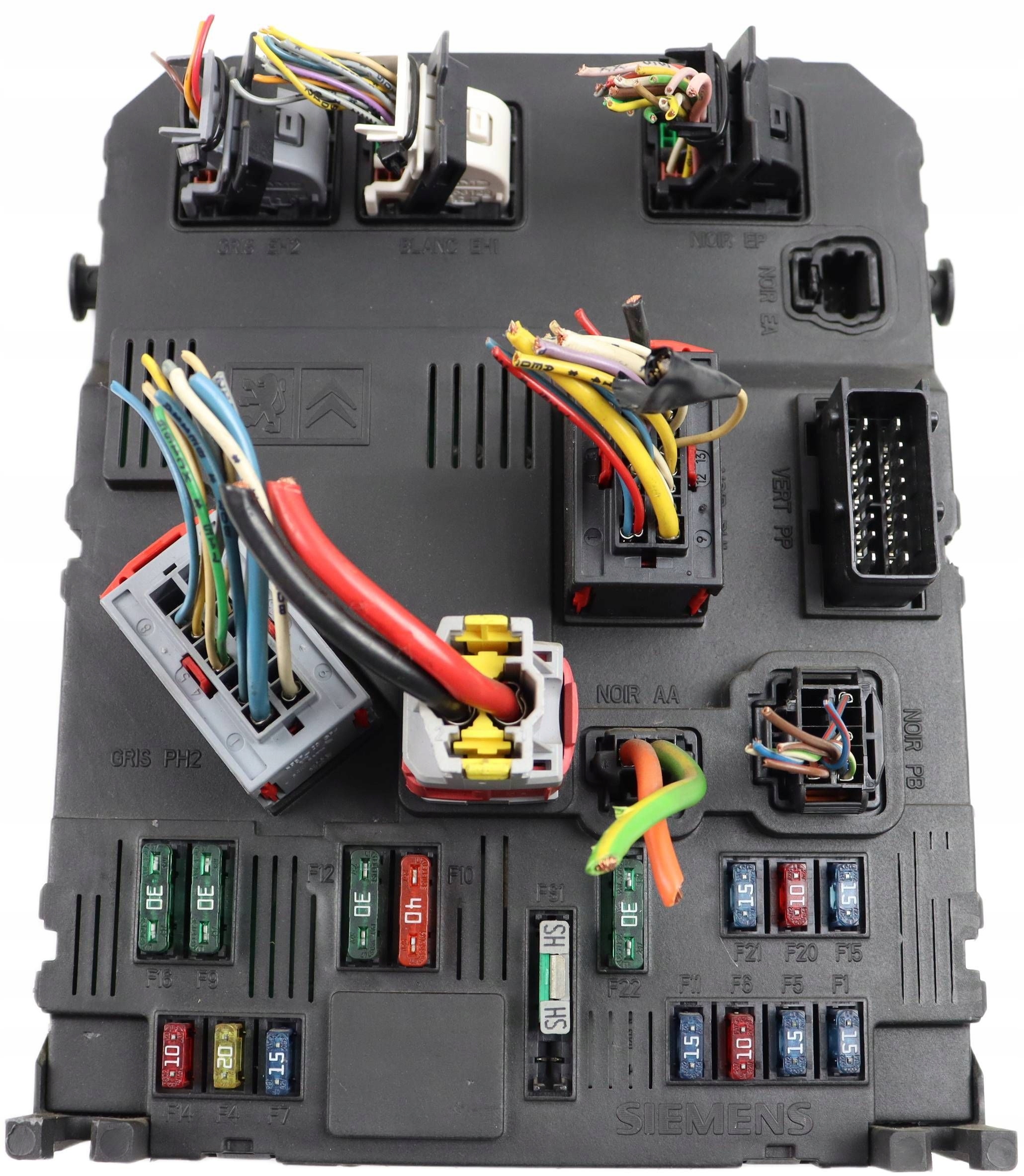 CITROEN PEUGEOT module control unit compartment BSI 9646777480 S118085110E
