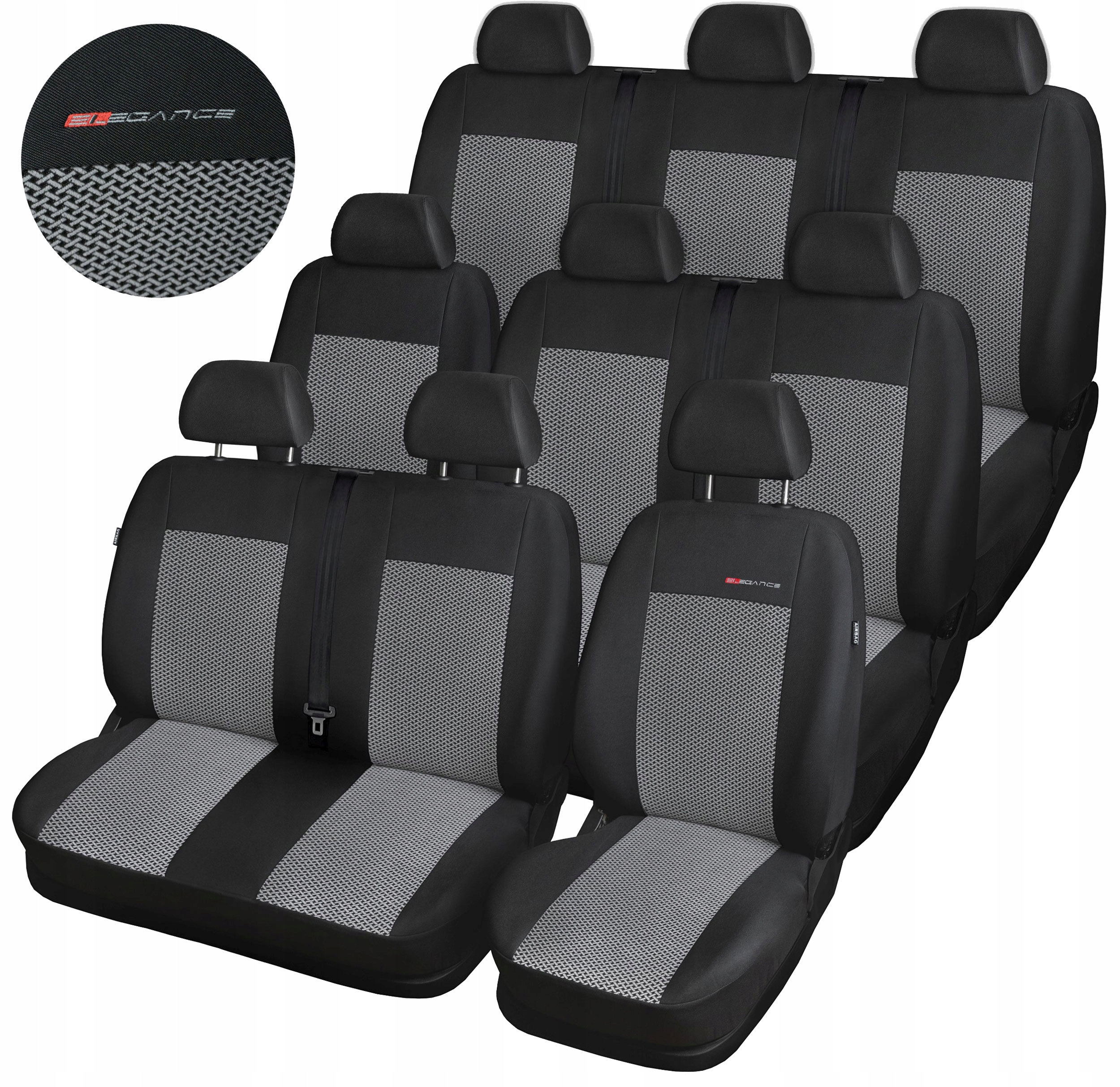 Odmerné kryty pre Opel Zafira D Life 9-miestna od roku 2019. P2