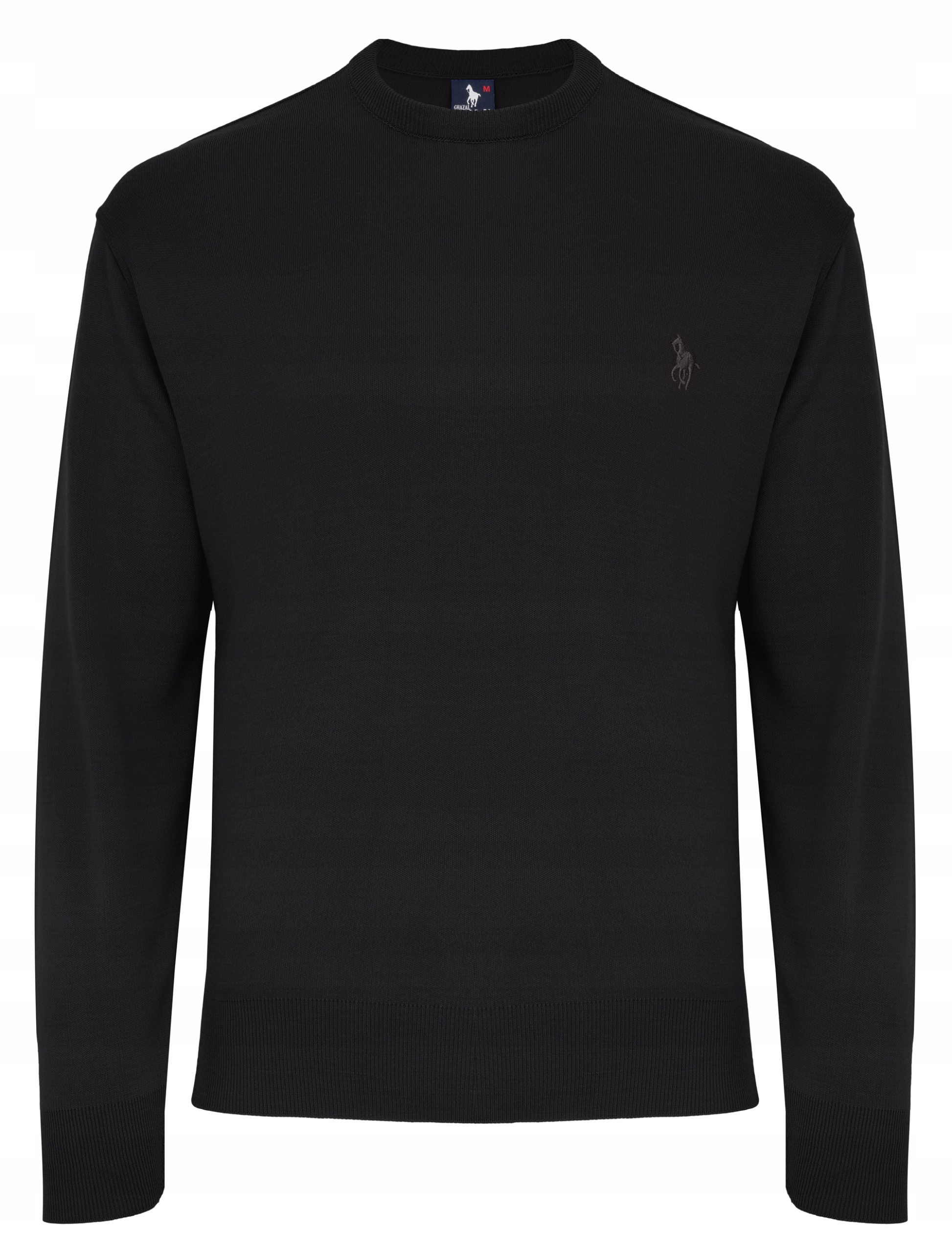 SWETER MĘSKI U KLAS - WEŁNA - KNK - CZARNY - M