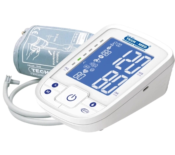 Ciśnieniomierz naramienny Tech-Med Tma-intel 11 Wykrywanie arytmii serca