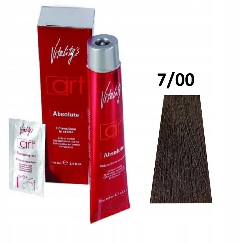 

Profesjonalna farba do włosów Vitalitys 7/00