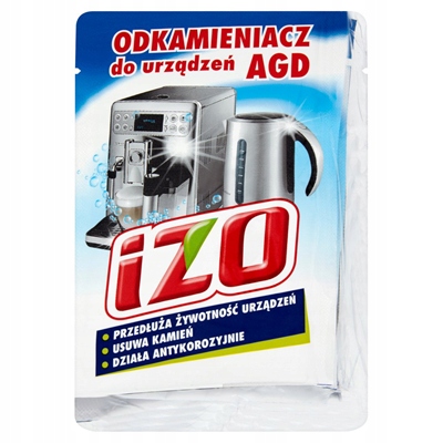 

Odkamieniacz do urządzeń Agd 5 x 30 g Izo