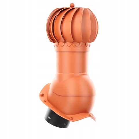 Rotačný krb Rotoline profil X fi 150 mm guľový, tehlový
