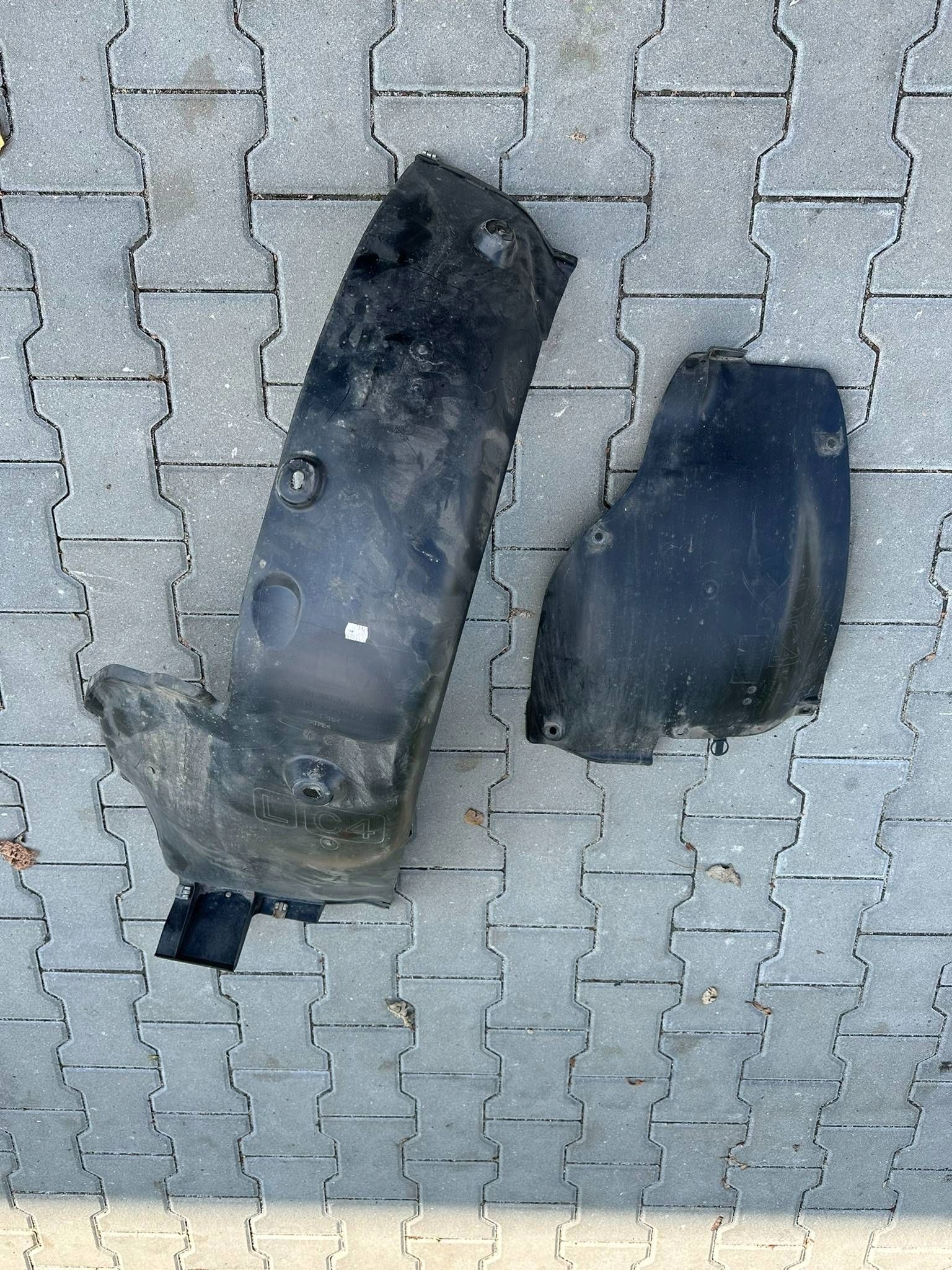 Porsche 911 991.2 99150450505 mudguard rear. left 99150450904