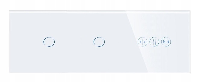 Dotykový Prepínač Ovládač ROLET+2K Dvojitý Spínač Schodiskového Svetla