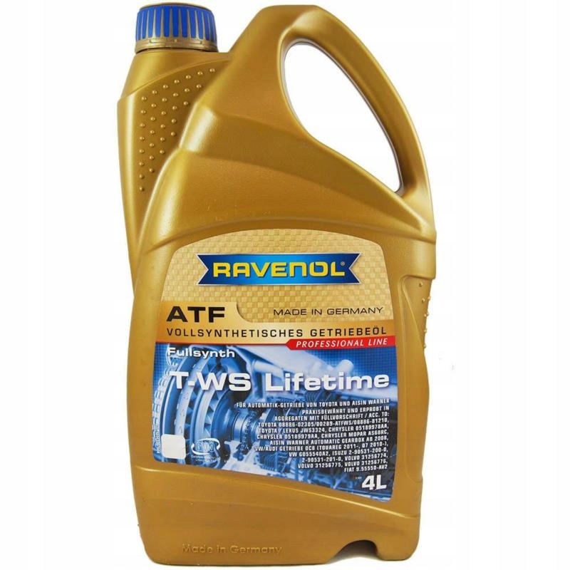 Ravenol Atf T-ws Lifetime 4L olej przekładniowy do skrzyni biegów automat