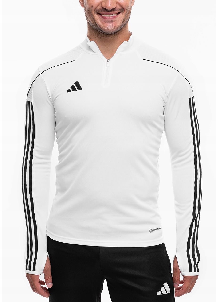 Pánská Mikina adidas Sportovní Tréninková Pohodlná Zip 1/4 Tiro 23 vel S