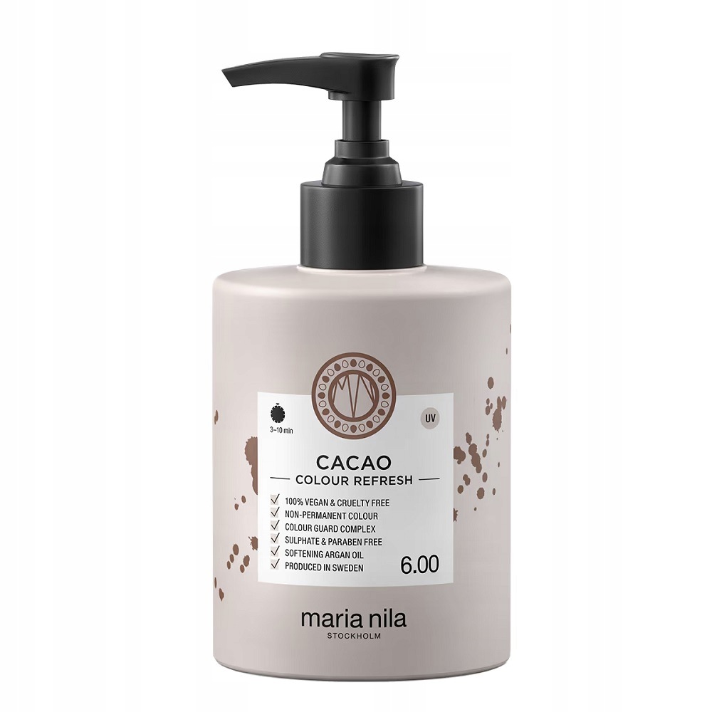 Maria Nila Colour Refresh maska koloryzująca do włosów 6.0 Cacao 300ml