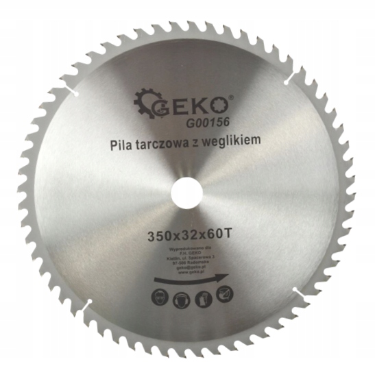 TARCZA DO DREWNA PIŁA TARCZOWA TNĄCA 350x32 WIDIA