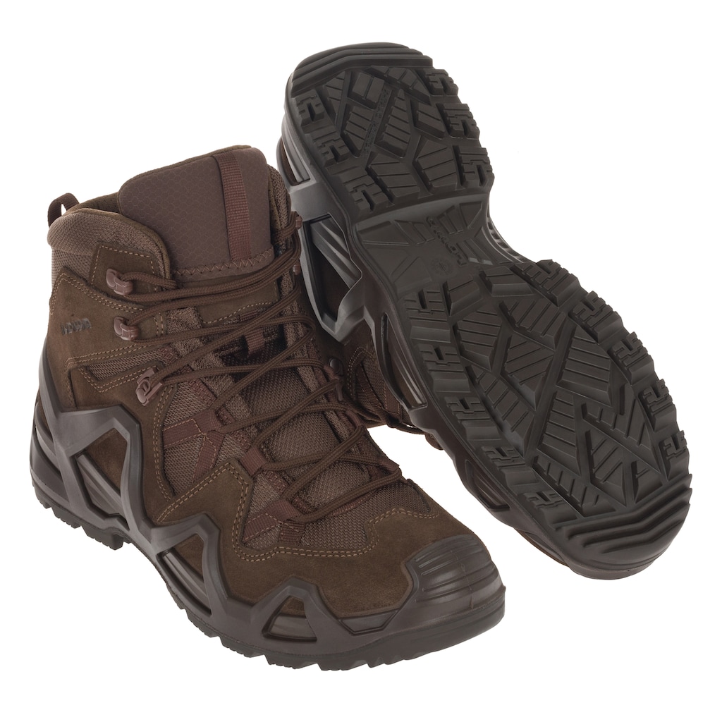 Buty taktyczne wojskowe trekkingowe Lowa Zephyr MID MK2 Dark Brown 51
