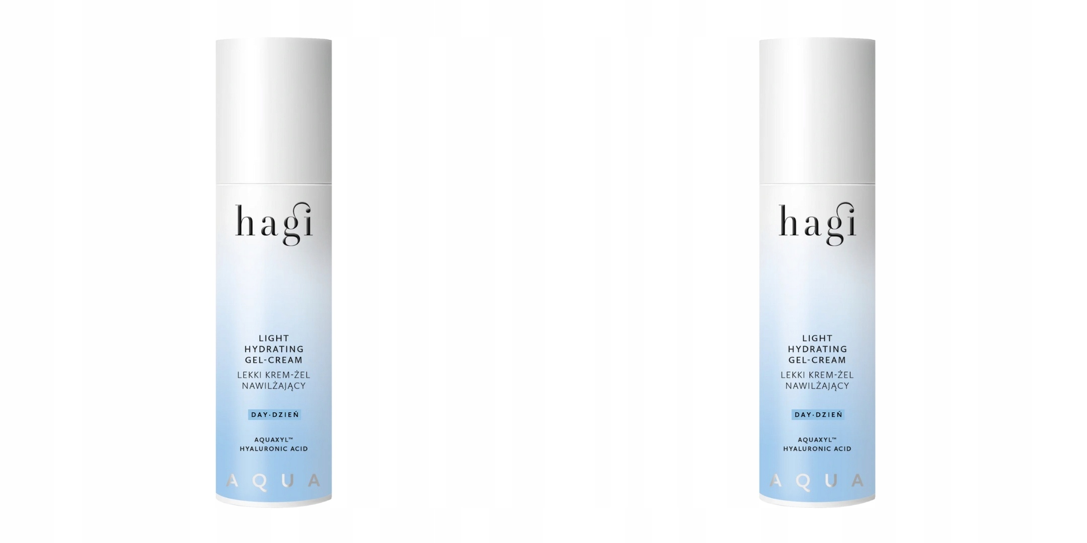 2x Hagi Lehký denní krém gel na obličej Aqua Zone 50 ml