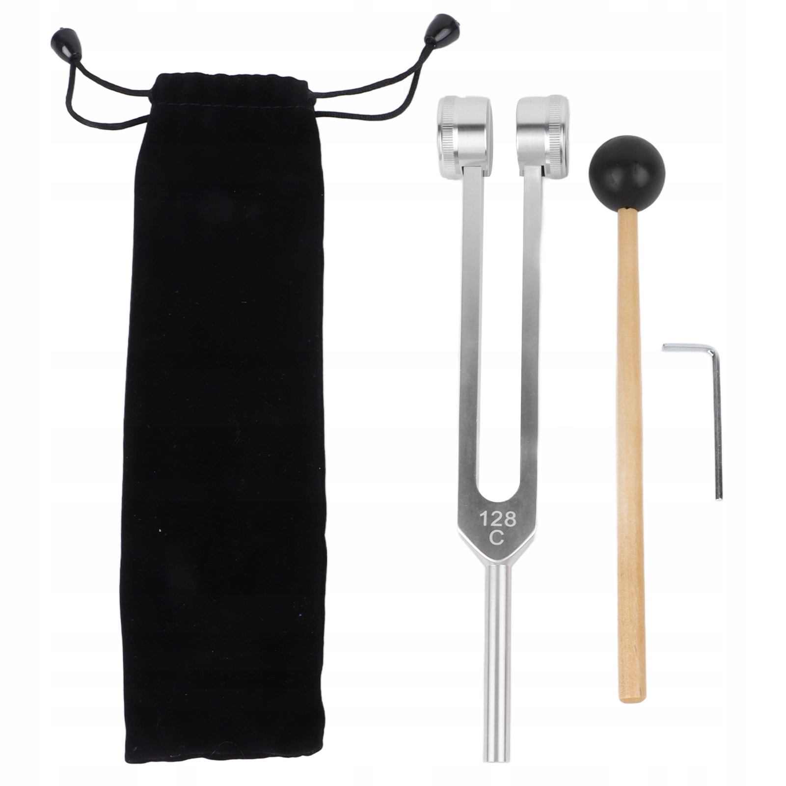 PROFESJONALNY KAMERTON 128 HZ ALUMINIOWY